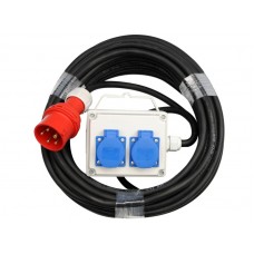VOREL Prelungitor 20m, 220/380V
